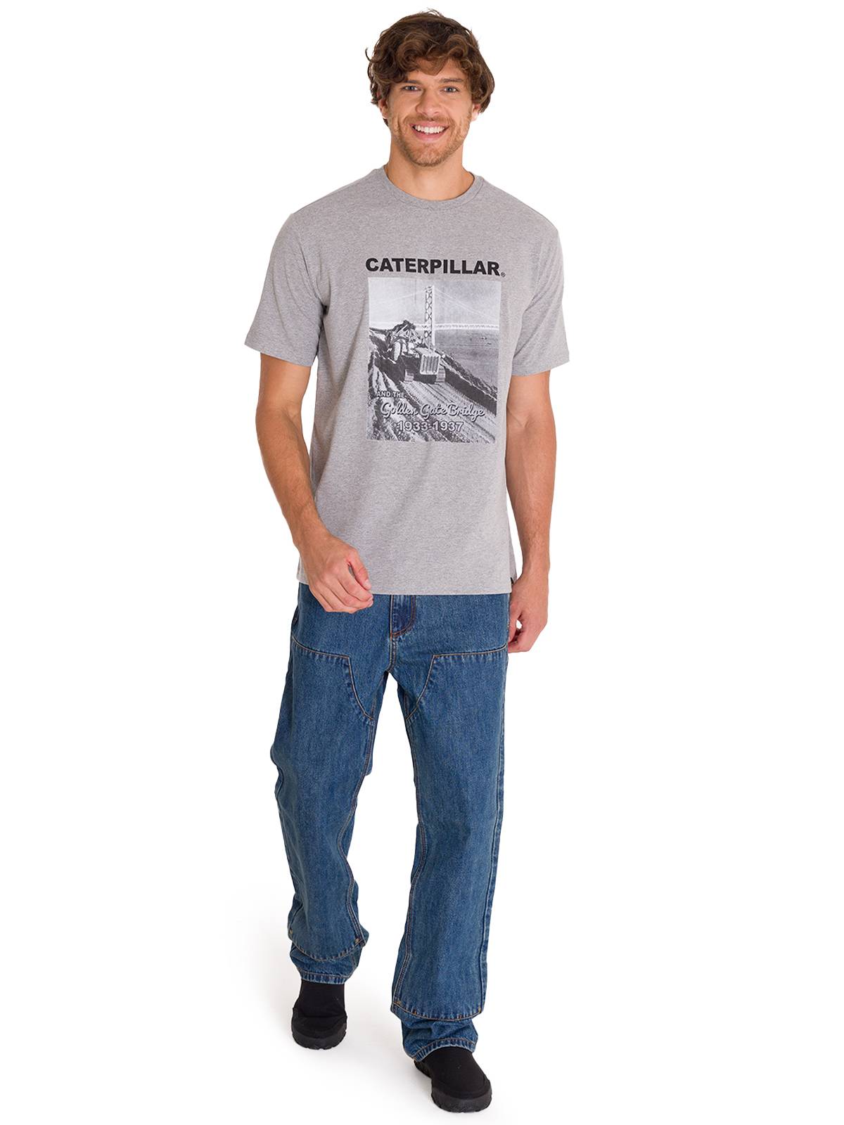 Camiseta Projects Graphic Tee Para Hombre Color Gris-5