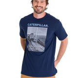 Camiseta Projects Graphic Tee Para Hombre Color Azul-1