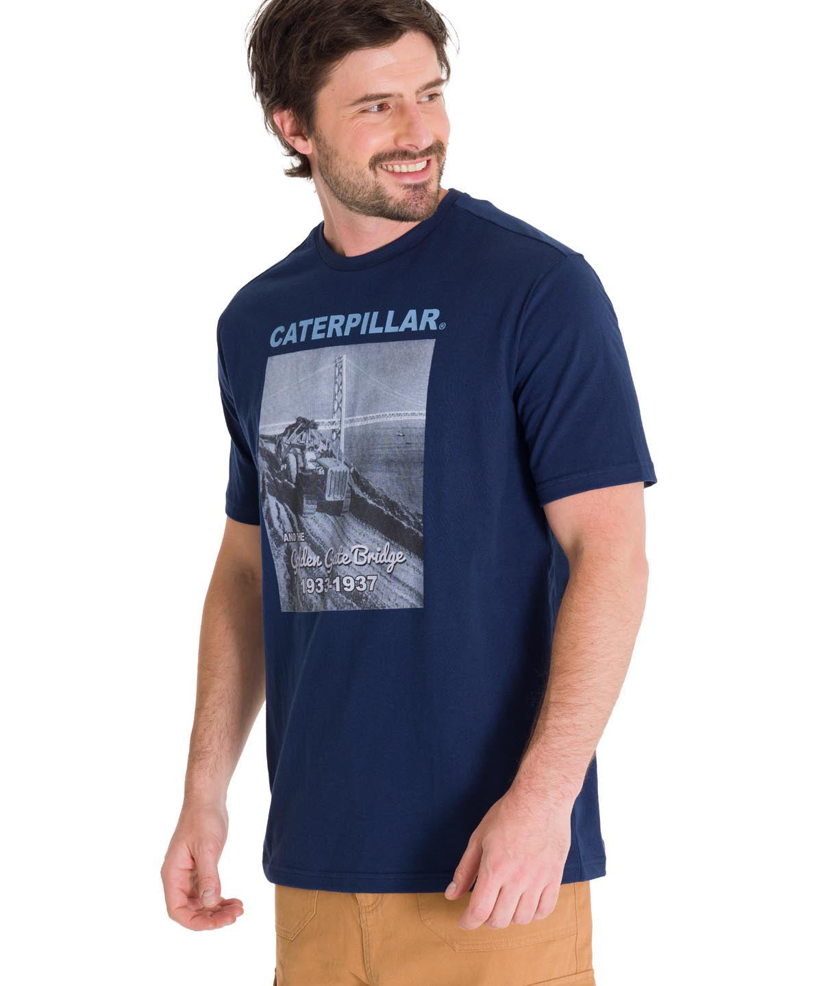 Camiseta Projects Graphic Tee Para Hombre Color Azul-2