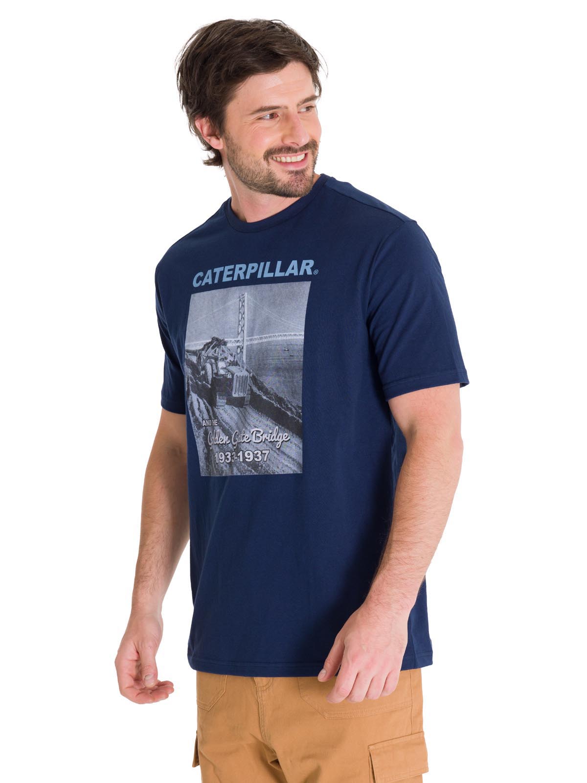 Camiseta Projects Graphic Tee Para Hombre Color Azul-2