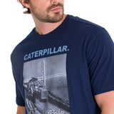 Camiseta Projects Graphic Tee Para Hombre Color Azul-4