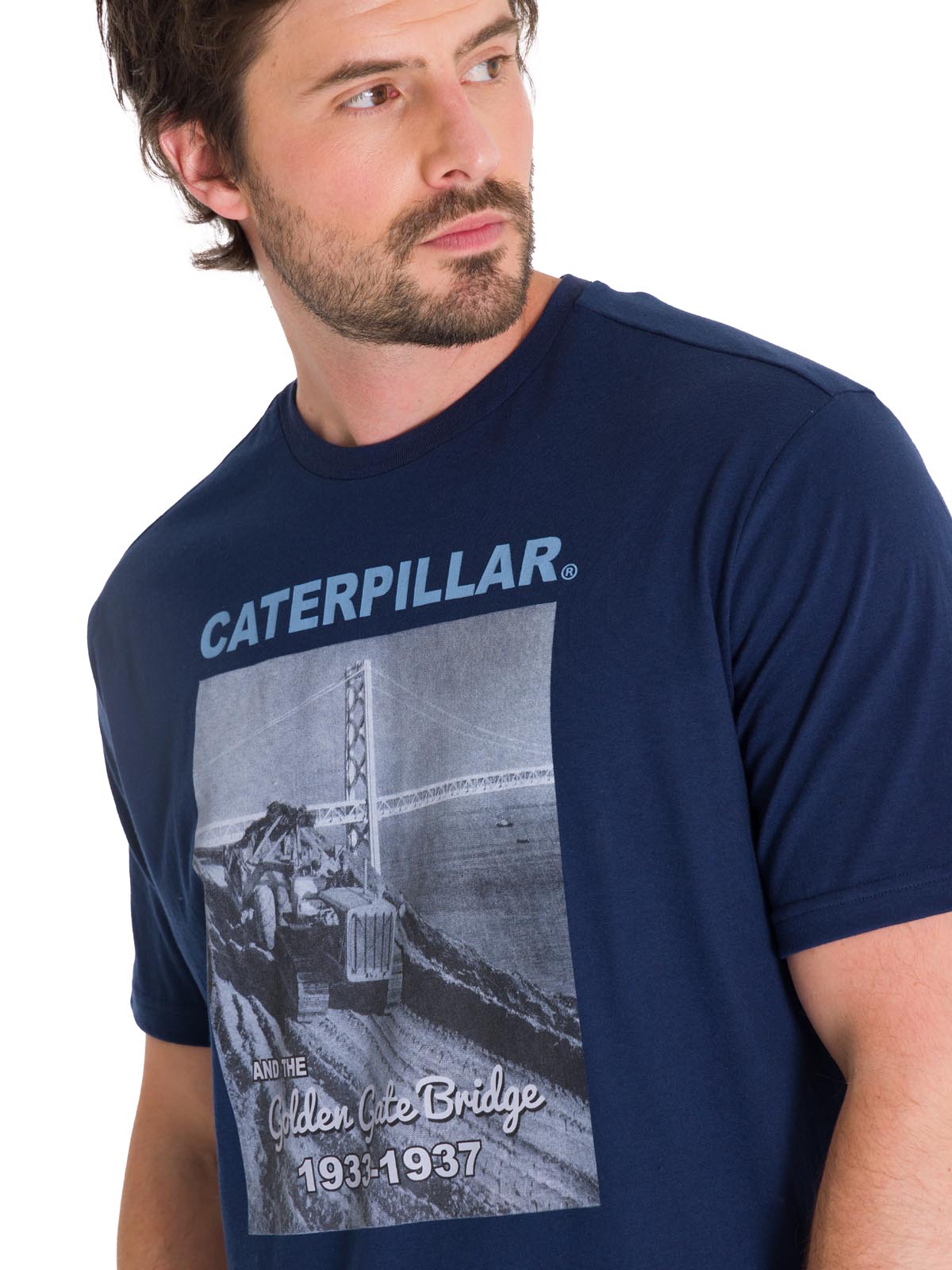 Camiseta Projects Graphic Tee Para Hombre Color Azul-4