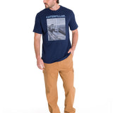 Camiseta Projects Graphic Tee Para Hombre Color Azul-5