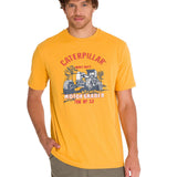Camiseta Equipment Graphic Te Para Hombre Color Amarillo-1