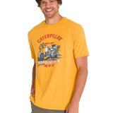 Camiseta Equipment Graphic Te Para Hombre Color Amarillo-2