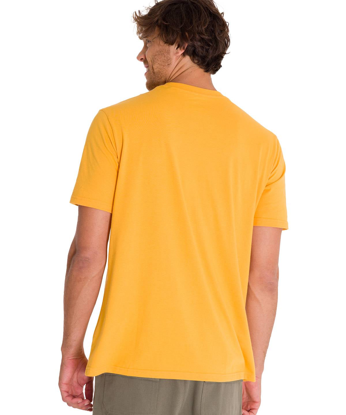 Camiseta Equipment Graphic Te Para Hombre Color Amarillo-3