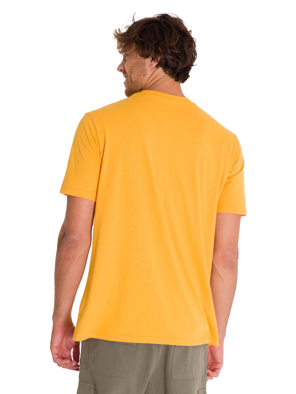 Camiseta Equipment Graphic Te Para Hombre Color Amarillo-3