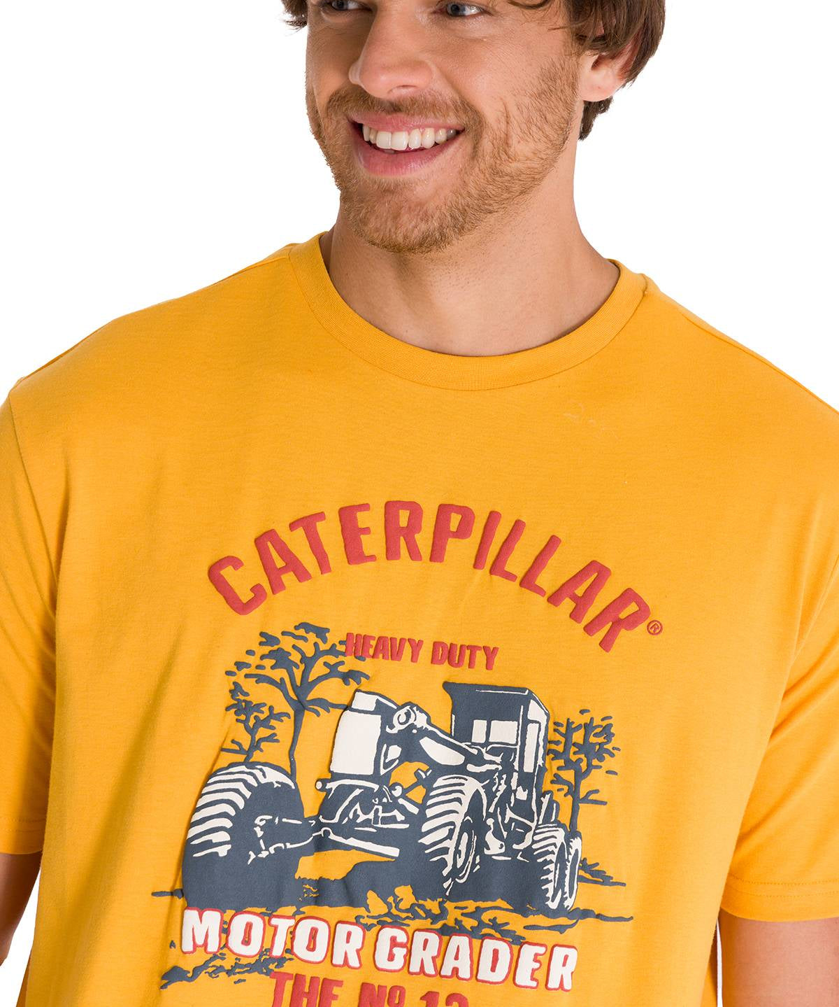 Camiseta Equipment Graphic Te Para Hombre Color Amarillo-4
