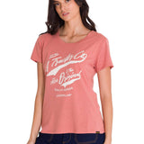Camiseta Crew Everyday Graphi Para Mujer Color Rosado-2