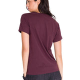 Camiseta Caterpillar Metallic Para Mujer Color Negro-3