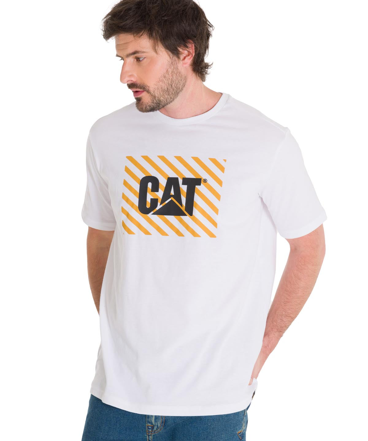 Camiseta Everyday Workwear Gr Para Hombre Color Blanco-2