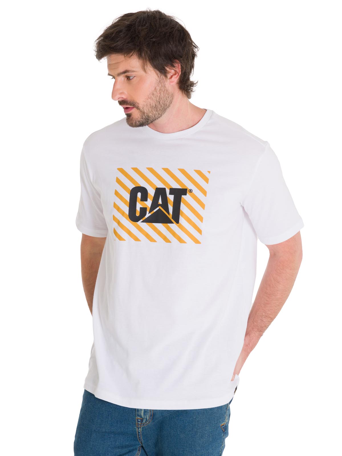 Camiseta Everyday Workwear Gr Para Hombre Color Blanco-2