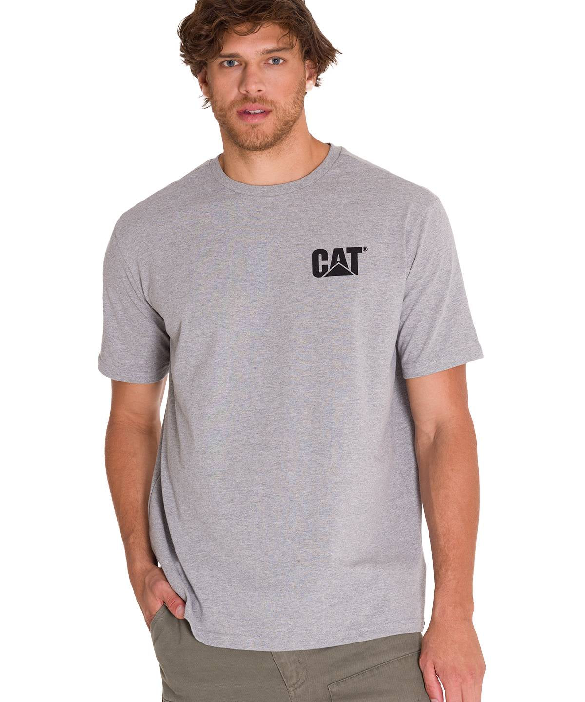 Camiseta Everyday Workwear Gr Para Hombre Color Gris-1