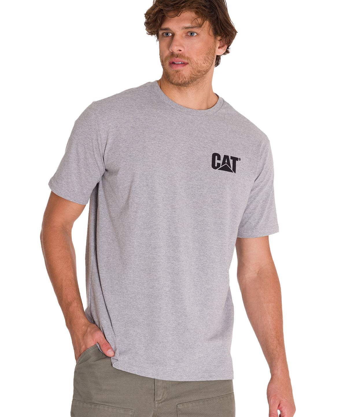 Camiseta Everyday Workwear Gr Para Hombre Color Gris-2