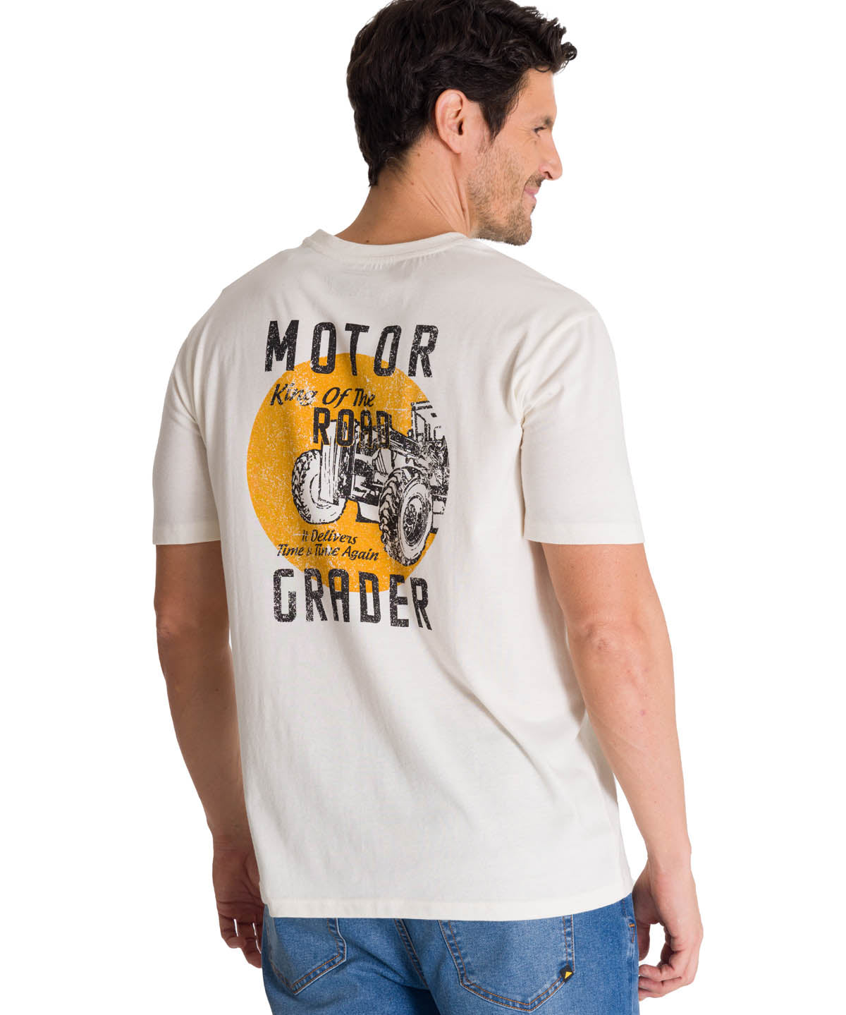 Camiseta Heritage Motor Grade Para Hombre Color Amarillo-3
