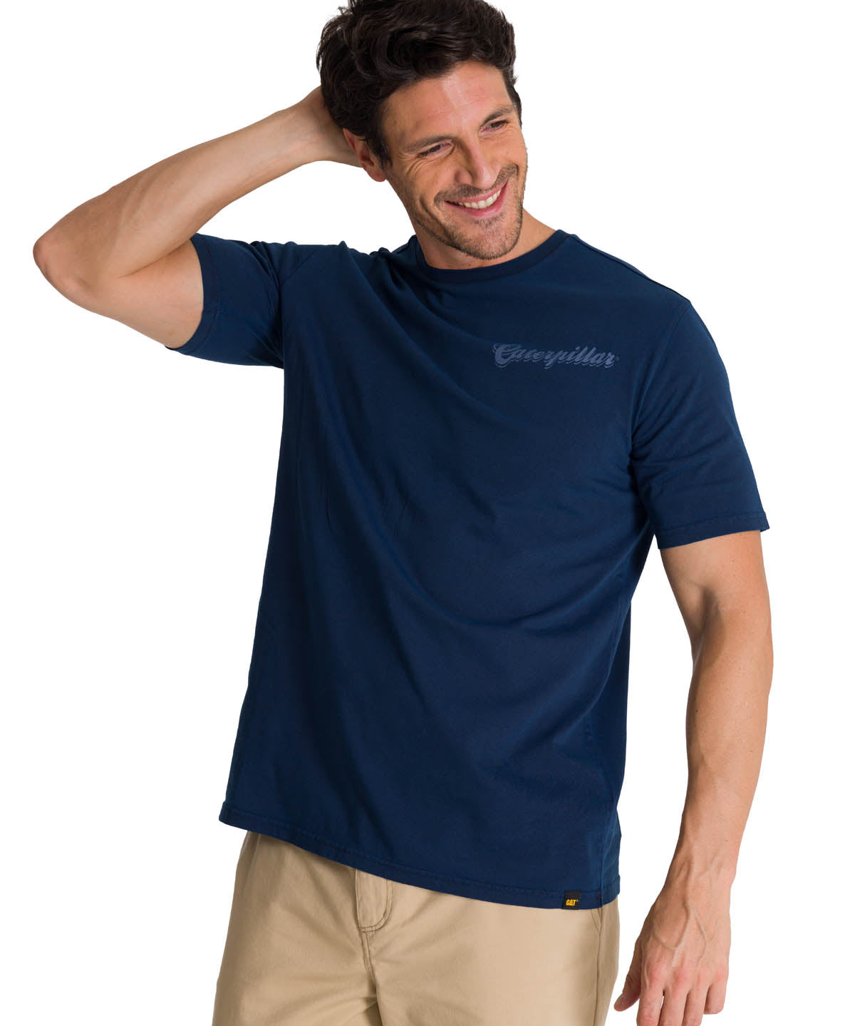 Camiseta Heavyweight Heritage Para Mujer Color Azul-1