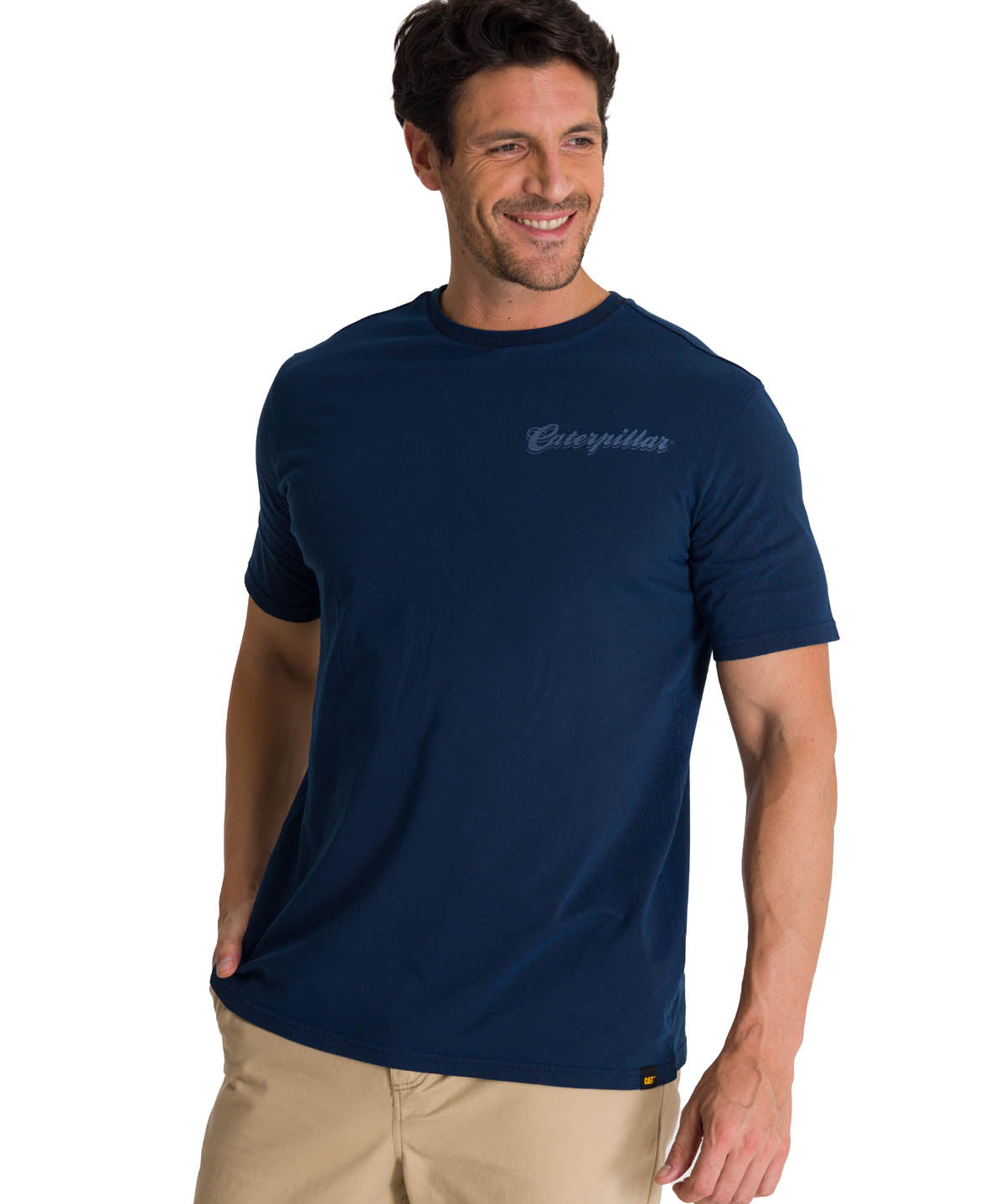 Camiseta Heavyweight Heritage Para Mujer Color Azul-2