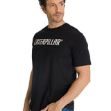 Camiseta Caterpillar Puff Pri Para Hombre Color Negro-1