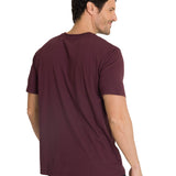 Camiseta Caterpillar Puff Pri Para Hombre Color Morado-3