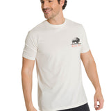 Camiseta Roam Free Bison Tee Para Hombre Color Beige-1