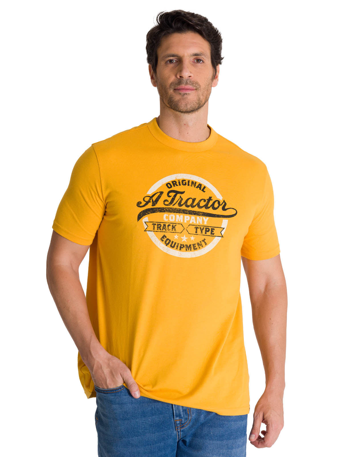 Camiseta Historic Original Tr Para Hombre Color Amarillo-1