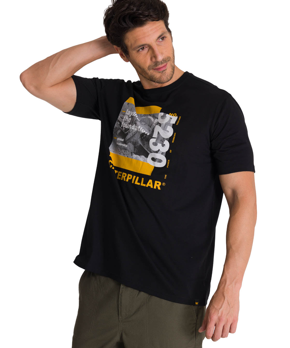 Camiseta Everyday Workwear Gr Para Hombre Color Negro-1