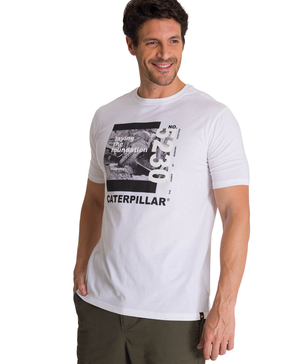 Camiseta Everyday Workwear Gr Para Hombre Color Blanco-1