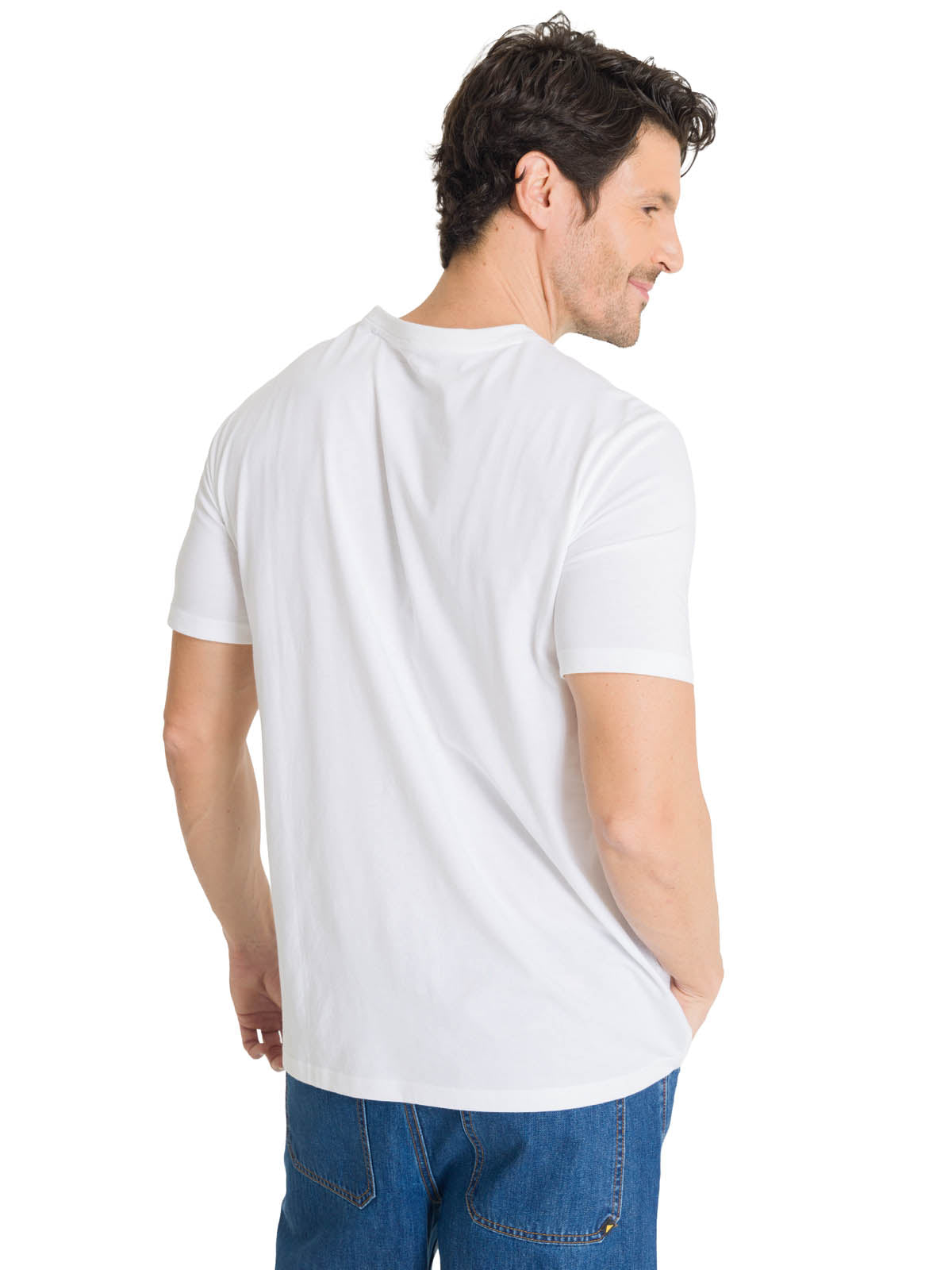 Camiseta Everyday Workwear Gr Para Hombre Color Blanco-3