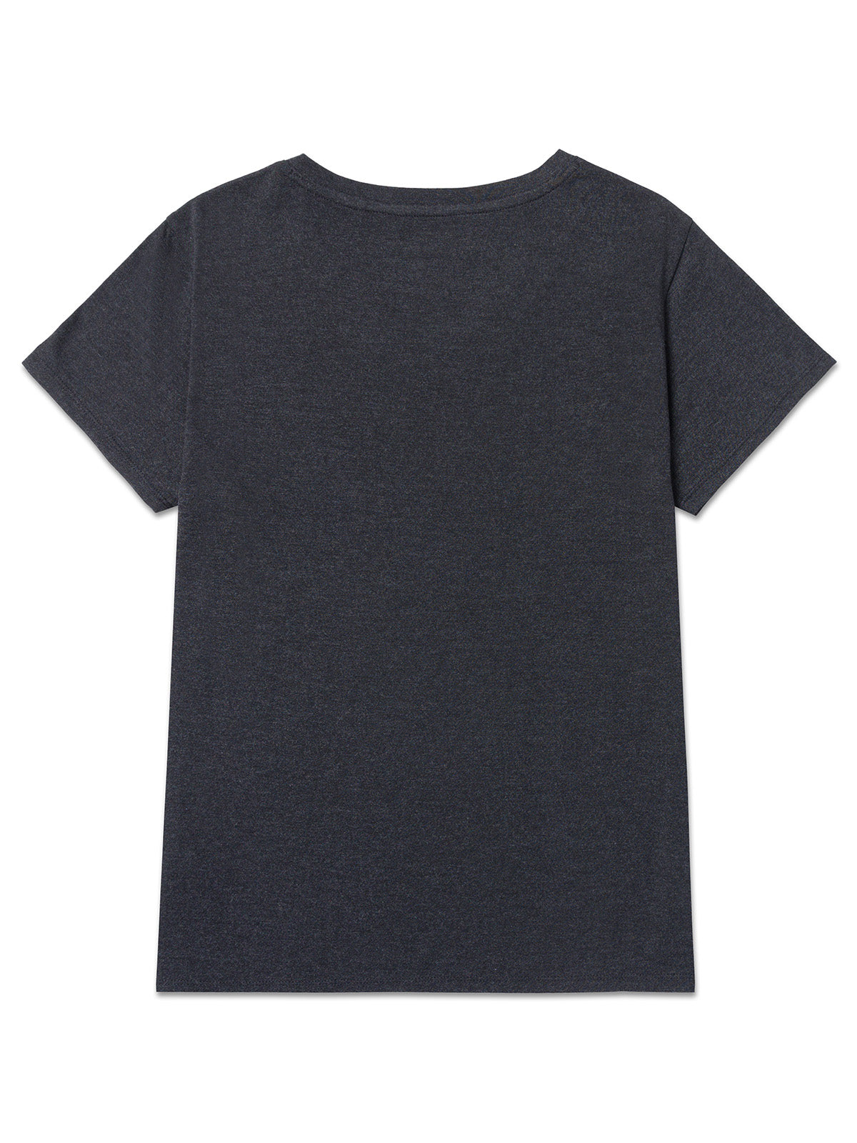Camiseta V-Neck Graphic Tee 1 Para Mujer Color Negro-2