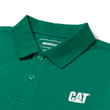 Polo Cat Logo Pique Polo Para Hombre Color Verde