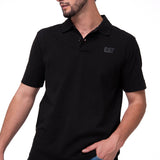 Polo Cat Logo Pique Hombre Color Negro-1