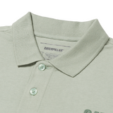 Polo Cat Logo Jersey Polo Para Hombre Color Verde