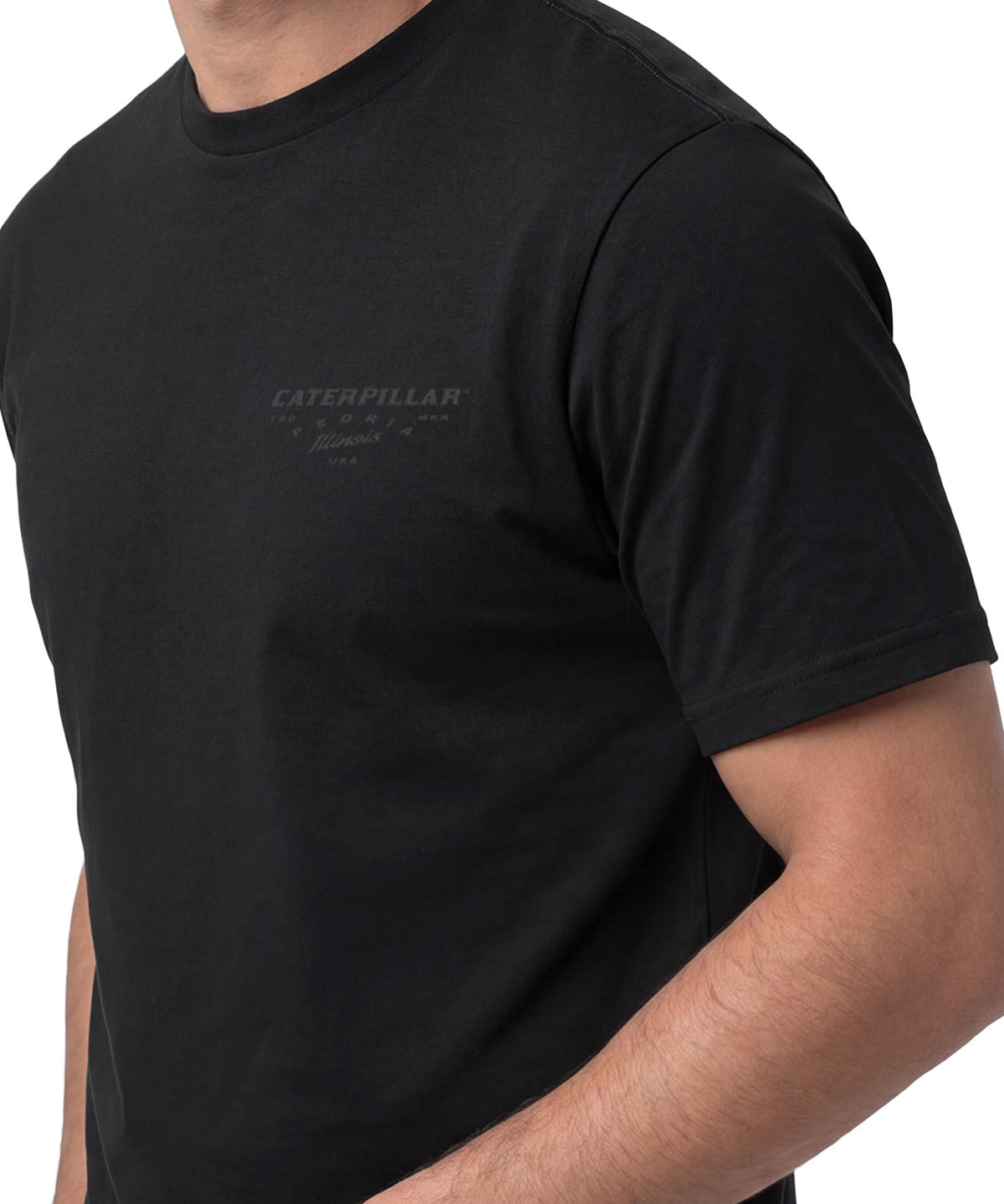 Camiseta  Heritage Peoria Grap Para Hombre Color Negro-4
