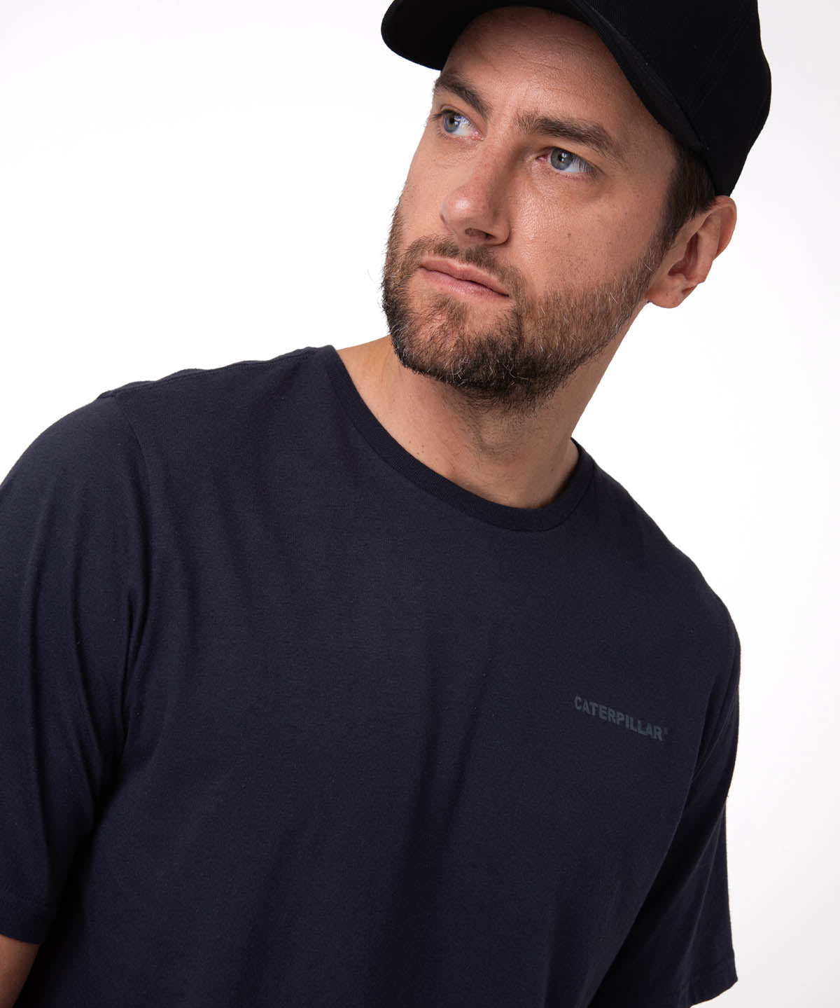 Camiseta Heritage Graphic Tee Hombre Color Azul-4