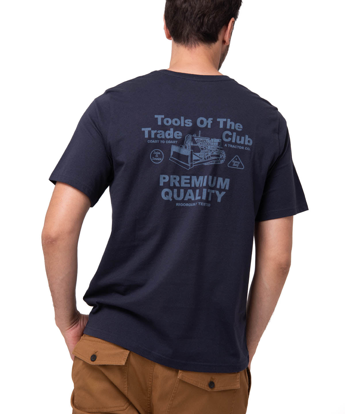 Camiseta Heritage Graphic Tee Hombre Color Azul-2