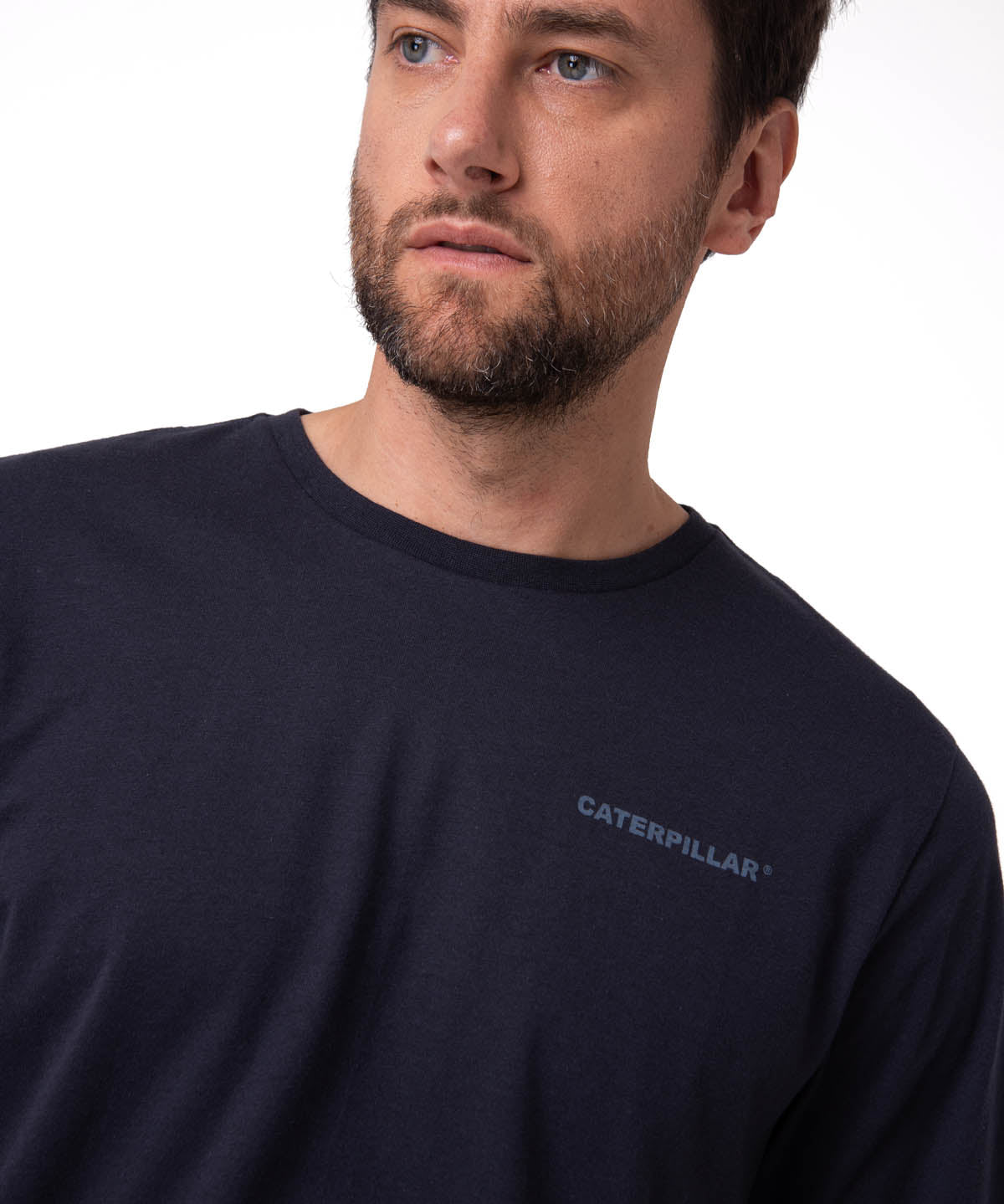 Camiseta Heritage Graphic Tee Hombre Color Azul-3