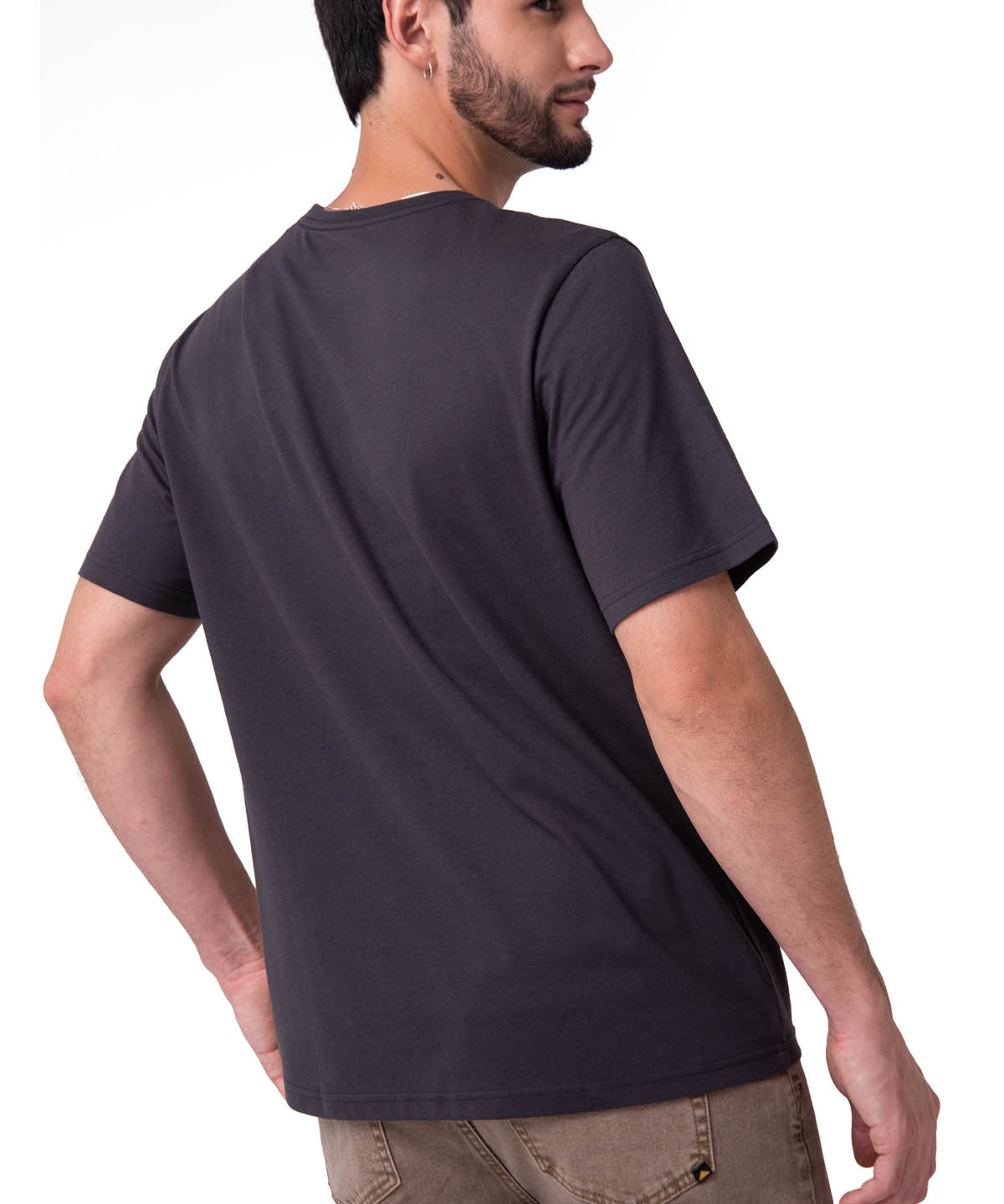 Camiseta Western Grpahic Tee Hombre Color Gris-2