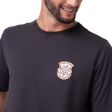 Camiseta Western Grpahic Tee Hombre Color Gris-3