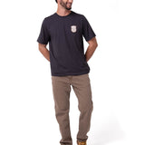 Camiseta Western Grpahic Tee Hombre Color Gris-4