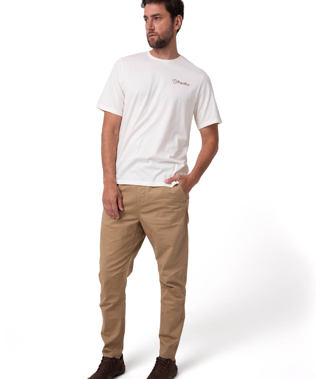 Camiseta Western Graphic Tee Hombre Color Blanco-4