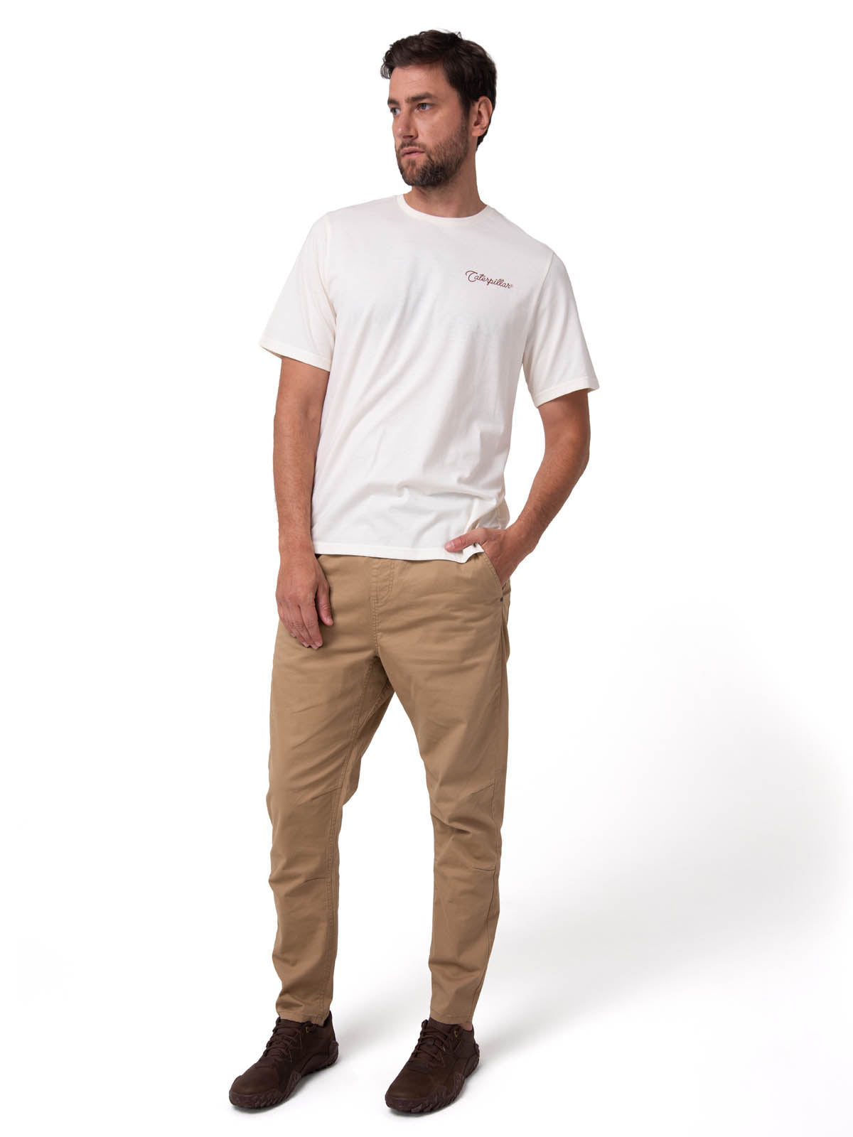 Camiseta Western Graphic Tee Hombre Color Blanco-4