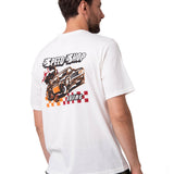 Camiseta Moto Graphic Tee 4 Hombre Color Blanco-2