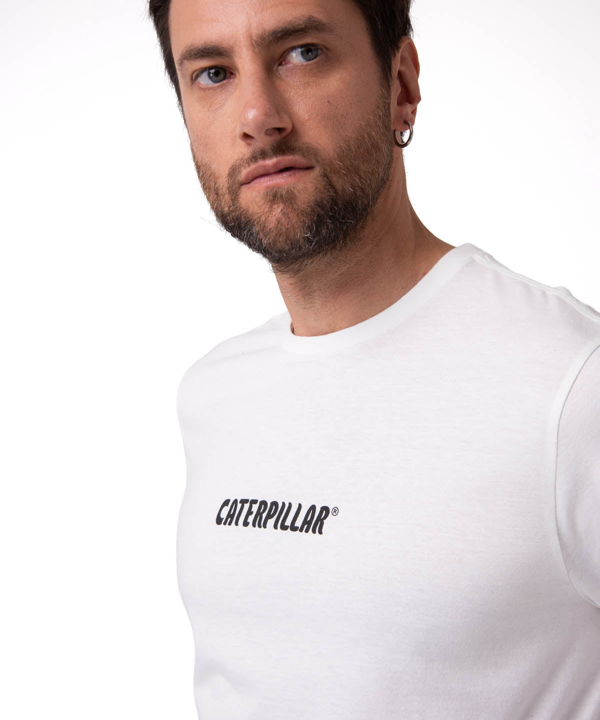 Camiseta Moto Graphic Tee 4 Hombre Color Blanco-3
