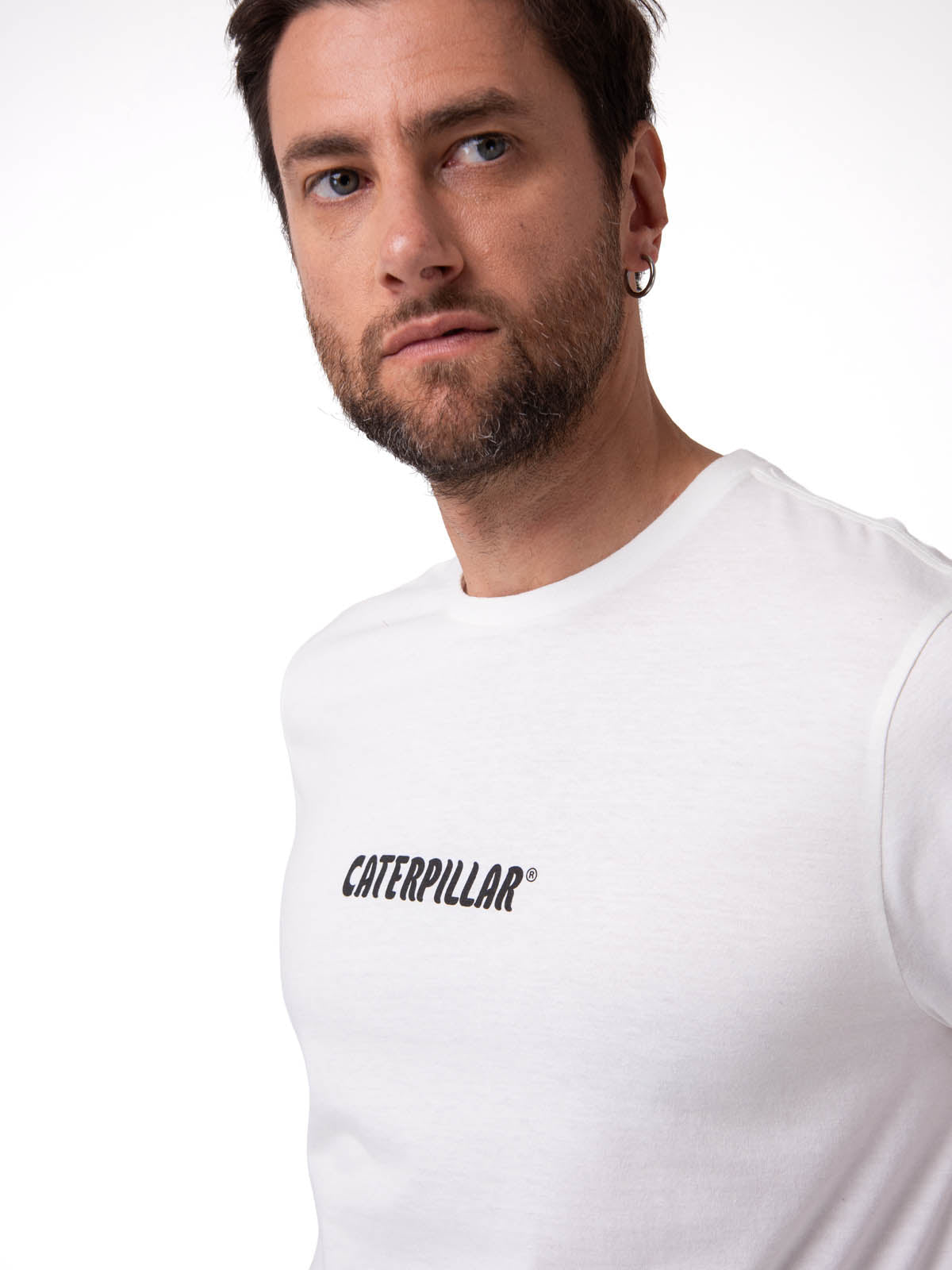 Camiseta Moto Graphic Tee 4 Hombre Color Blanco-3
