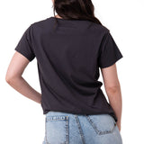 Camiseta W Caterpillar Logo T Mujer Color Gris-3