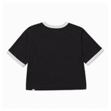 Camiseta Caterpillar Ringer C Para Mujer Color Negro