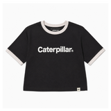 Camiseta Caterpillar Ringer C Para Mujer Color Negro