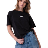 Camiseta Caterpillar Culture Mujer Color Negro-1