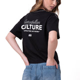 Camiseta Caterpillar Culture Mujer Color Negro-2