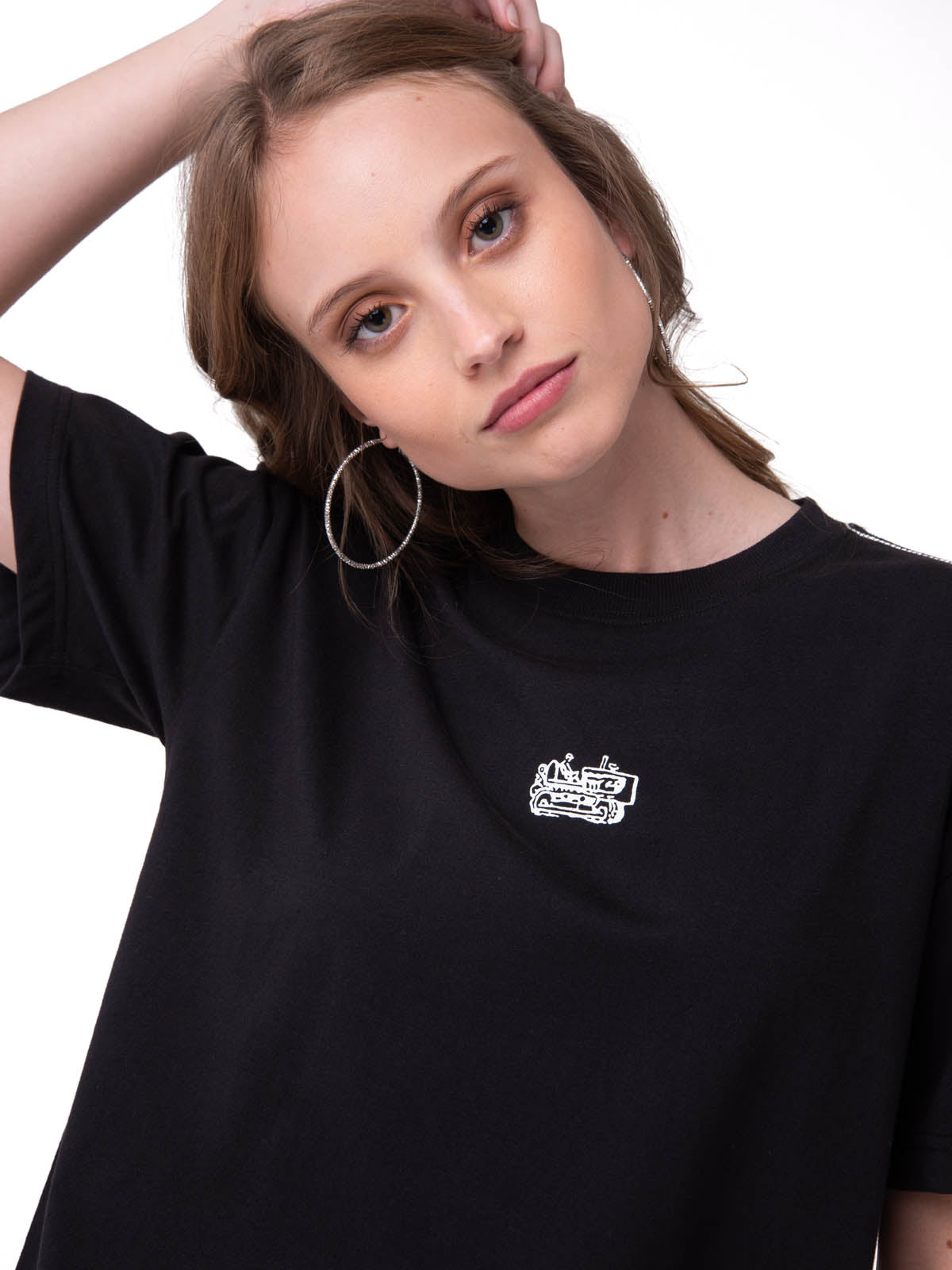 Camiseta Caterpillar Culture Mujer Color Negro-3
